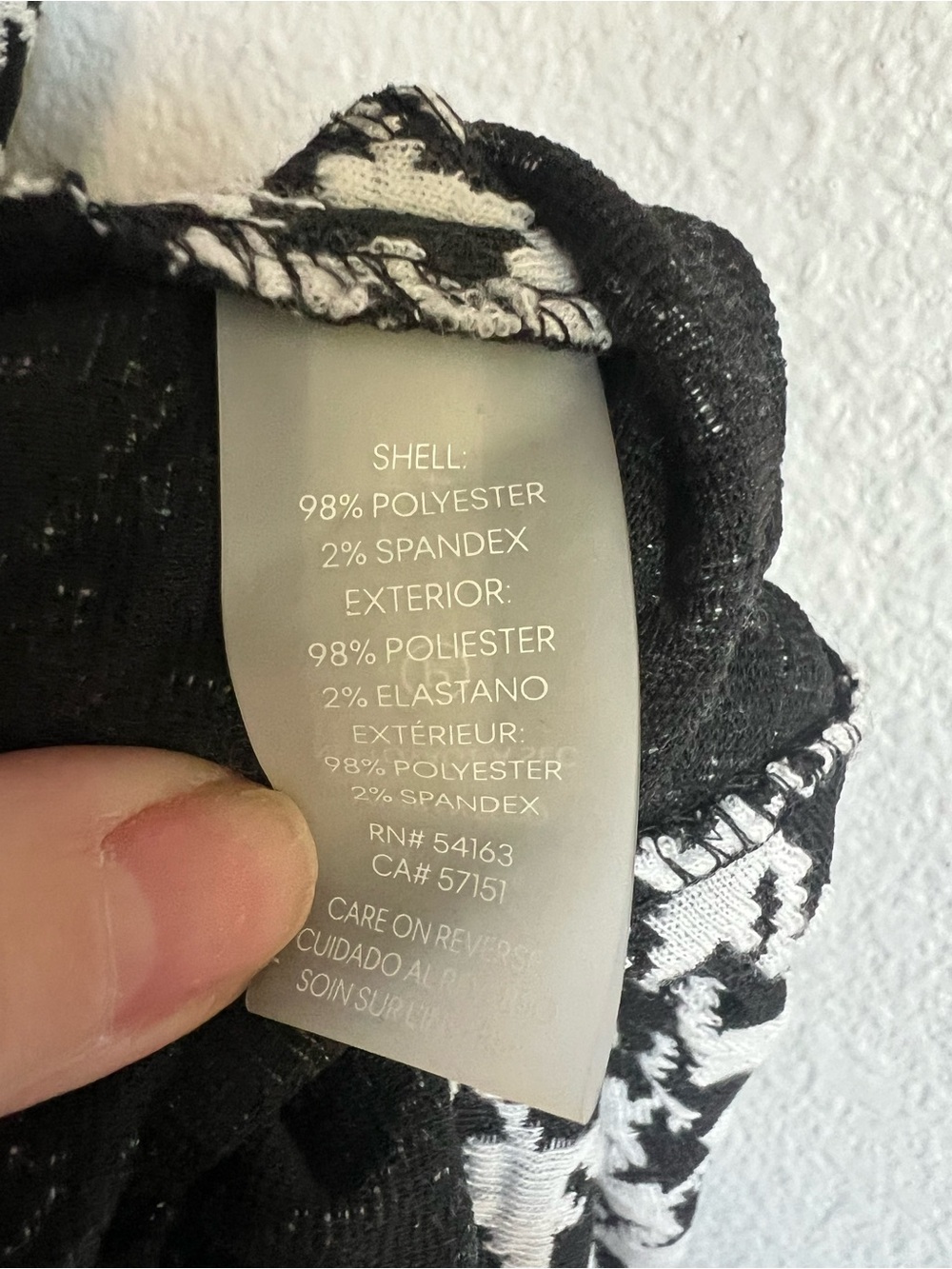 NWT Calvin Klein Houndstooth Dress, 4 - Picture 8 of 9